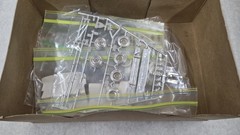 1963 Revell Model Kit 1957 Chevy Chevrolet 1/25 Bel Air Box & Parts Only No Body