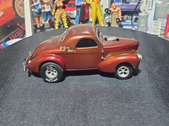 VINTAGE SURVIVOR MPC.REVELL.AMT. JO-HAN BUILT MODEL 🚗 41 WILLYS GASSER *RARE*