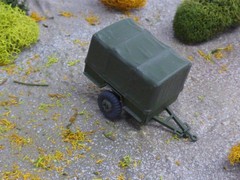 Roco Minitanks WWII US M-104 1-1/2T Cargo Trailer Lot #914X©
