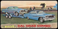 AMT Cal Drag Combo – Plastic Model Car Vehicle Kit – 1/25 Scale – #1223
