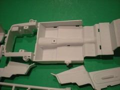 1968 Ford Mustang GT Cobra Model Car 1/25 Bucket Seat Interior Tub Dash Door