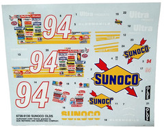 AMT Sunoco Ultra Oldsmobile Cutlass 1/25 Model Kit NASCAR Marlin 1991 USA 6738
