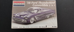 MONOGRAM ‘58 Ford Thunderbird Convertible 2 ‘n 1 NEW SEALED!!