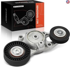 A-Premium Belt Tensioner Assembly with 2 Pulleys Compatible with Toyota Camry