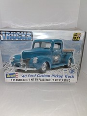 NEW Revell Trucks 1:24 ’40 Ford Custom Pickup Truck Plastic Model Kit