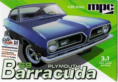 AMT 994 ’69 Plymouth Barracuda 1/25 model kit