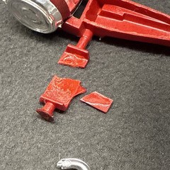 MPC 3+3 CHOPPER Kawasaki Mach 3 Engine Trike 1/12 Model Harry Bradley’s RARE