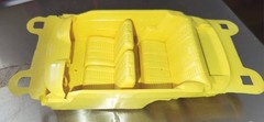 1964 Corvair AMT Craftsman Yellow Spyder Unbuilt Torn box ~ Includes “alligator”