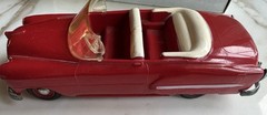 1953 Chevrolet BEL-AIR Convertible Dealer Promo Car Model Bank Target Red