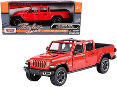 Motormax 79370R 1/24 2021 Jeep Gladiator Rubicon (Open Top) Pickup