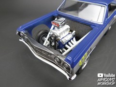 AMT 1/24 1965 Chevy Chevelle AWB Time Machine Plastic Model AMT1302