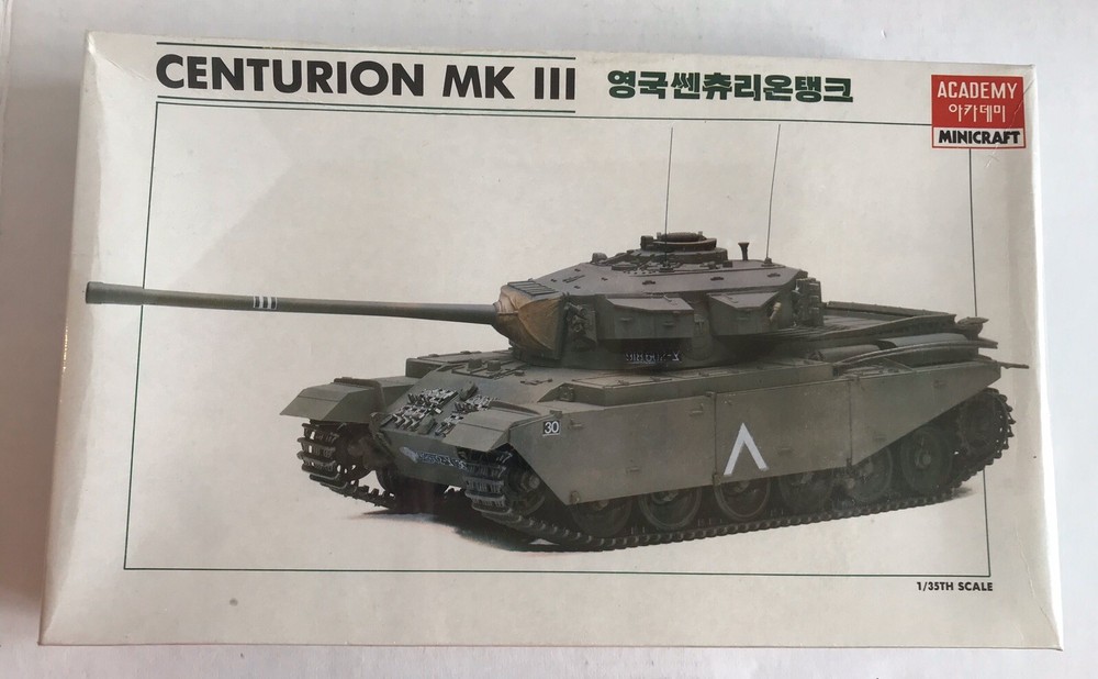 NISB Centurion MK III British Army Tank Minicraft 1/35 Plastic Model Kit #1311