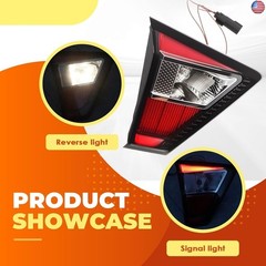 Left Inner Tail Light Assembly Compatible with 2017 2018 2019 Escape Driver