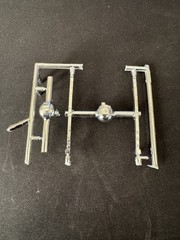 AMT 31838 1/25 57 Ford Fairlane Parts Kit Bash Chrome Rear End Axle