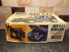 1977 MONOGRAM JEEP CJ-7 RENEGADE MODEL KIT 1:24 Scale New Unassembled #2223