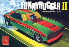 WB AMT Funny Hugger II Chevy Camaro Funny Car 1/25 Scale Model Kit