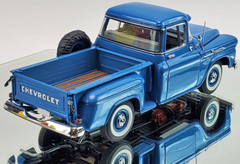 57 Chevy 1957 Pickup Truck Built Vintage Classic Race Car Metal Model 55 1955