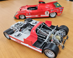 Alfa Romeo 33TT12 Model Kit Scale 1/12 or 1/8