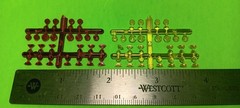 Trailer Marker Lights 1/25 Fruehauf Van Trailer AMT Tractor Amber Red Yellow