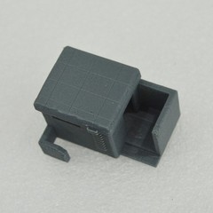 1/72 20mm Miniature Military Props Scenery Stronghold Bunker Fortress Building