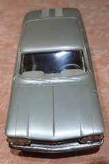 AMT promo car 1962 Chevrolet Corvair Monza 900 metallic silver/tan chevy
