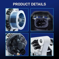 Bdeli Alternator Compatible Chevy 08-09 13-16 3.6 Equinox 2008-2012 Malibu