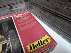 Heller Talbot Lago 4 .5L Race Car Plastic Model Kit 1/24 Scale