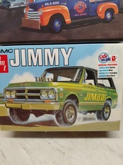 (2)Model KITs NIB,unopened 1950/3100 Chevy Pickup, Jimbo Gmc Jimmy,factory Seale