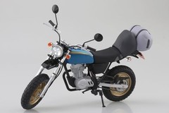 Aoshima 1/12 Yuru Camp Season 3 Ayano Toki Mini Bike Model Kit Color Coded YU-02