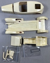 ALL AMERICAN MODELS 1930 DUESENBERG TORPEDO BOATTAIL RESIN TRANSKIT