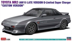 1/24 Toyota MR2 (AW11) Late Model G-Limited Supercharger ”Custom Version”
