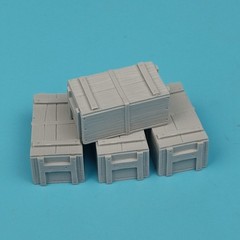 Diorama 1:16 Scale WWII Military Tank Equipment Ammo Box Scene Model Accessories