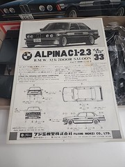 Fujimi 1/24 BMW 323i ALPINA Ultra Rare & Vintage !