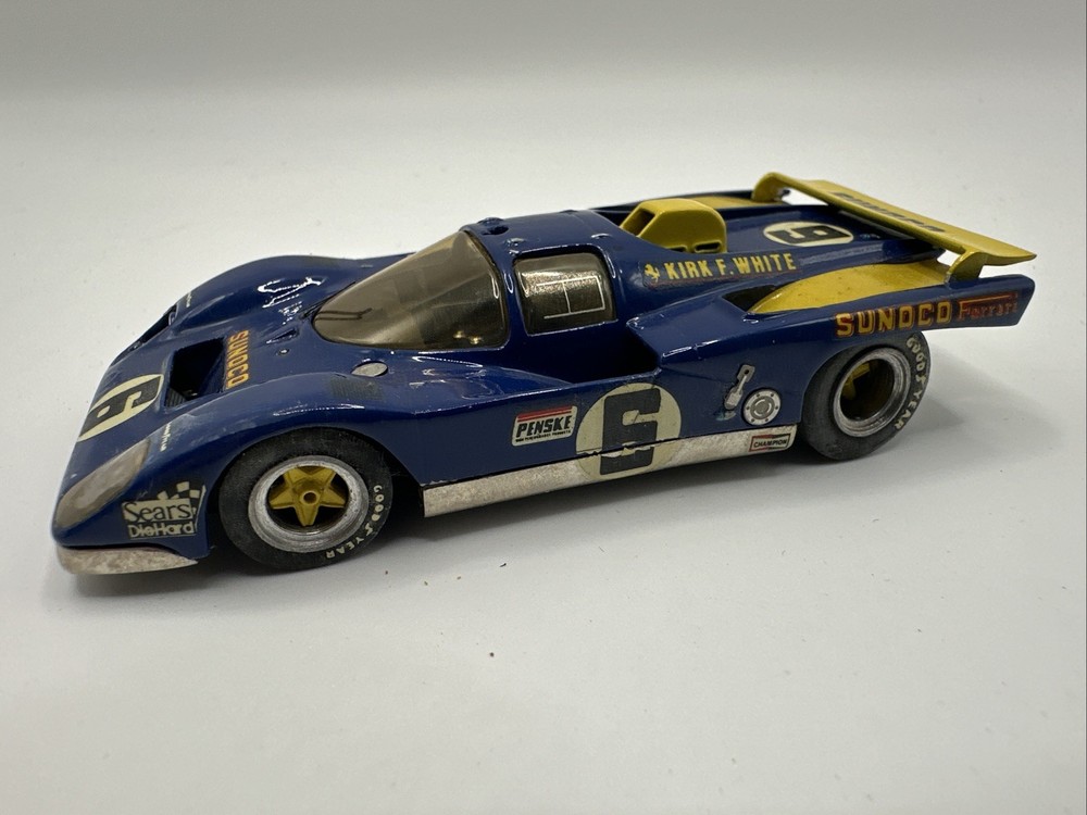 Vintage Marsh Models 1971 Ferrari 512M 1:43 Built Model Mark Donohue Daytona