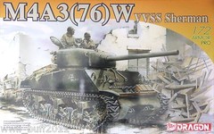 1/72 Dragon 7271: Sherman M4A3(76)W VVSS