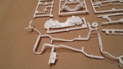 69 1969 Chevy Camaro RS Z28 1/25 frame chassis axle rear end suspension exhaust