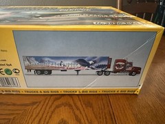 RARE Italeri American Eagle 18-Wheeler Truck 1/24 W/Reefer Trailer 3826 Complete
