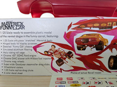 L@@K! *RARE *VINTAGE REVELL MAVERICK FUNNY CAR KIT **100% COMPLETE **SUPER C@@L!