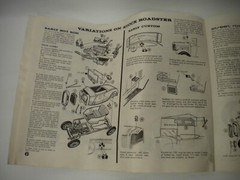 Vintage AMT 1929 Ford Model A Trophy Series Double Original Model Instructions