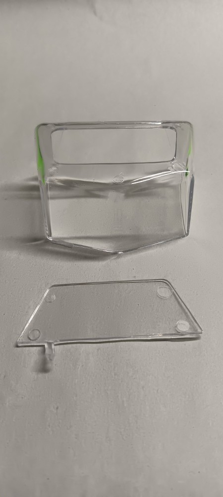 Cab Glass Windshield Peterbilt 359 Cross Country Hauler 1/25 AMT Back Window