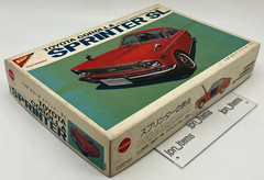 Nichimo 1/20 Toyota Corolla Sprinter SL Vintage Motorized Kit Unassembled