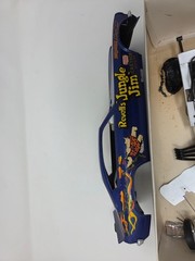 Revell Jungle Jim Funny Car Plastic Model Kit Body And Chassis Parts Dragster