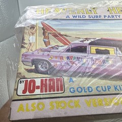 Jo-han Cadillac “Heavenly Hearse” Original Rare Vintage Unbuilt 1/25 SEALED READ