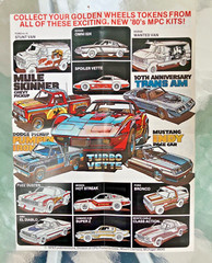 MPC Spoiler Vette Vintage 1979 1:25 Model Kit Corvette partially assembled