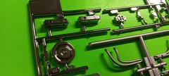 Dodge Charger Petty 43 1/25 V8 Engine Headers NASCAR Donor Parts Great Detail