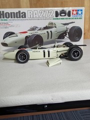 Tamiya Honda RA272 1965 Mexico GP 1/20 No43 Model Kit Japan Used
