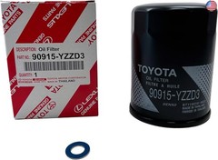 Genuine Oil Filter 90915-YZZD3 with APSG Drain Plug Washers | 3 PACK |