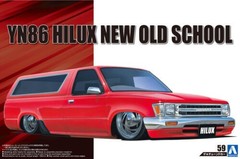 Aoshima 1/24 YN86 Hilux NEW OLD SCHOOL 1995 Toyota Pickup Plastic Model Kit