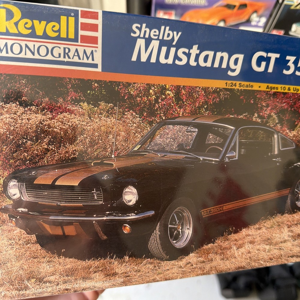 Revell Monogram Shelby Mustang GT 350H 1:24 Factory Sealed Model Kit