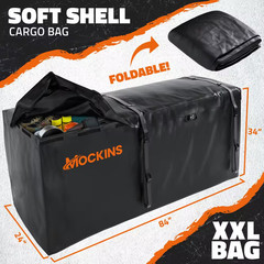 40 Cu. Ft. Waterproof Black Hitch Cargo Carrier Bag (84 In. X 24 In. X 34 In.) w